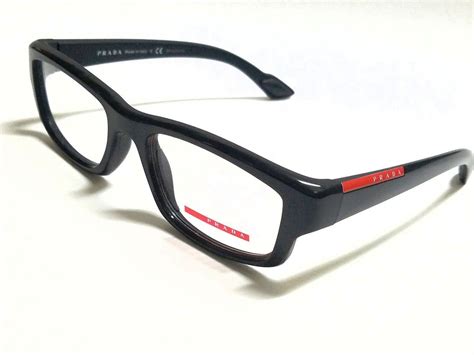 mens prada plastic prescription frames|Prada eyeglasses frames women's.